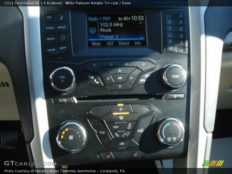 Controls of 2013 Fusion SE 1.6 EcoBoost