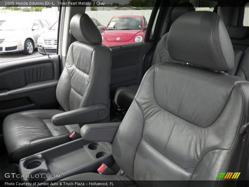 Silver Pearl Metallic / Gray 2005 Honda Odyssey EX-L
