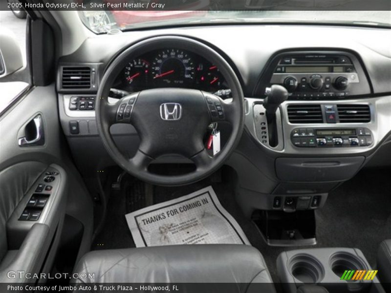 Silver Pearl Metallic / Gray 2005 Honda Odyssey EX-L