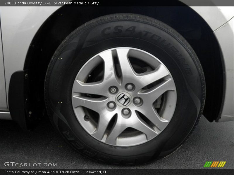 Silver Pearl Metallic / Gray 2005 Honda Odyssey EX-L