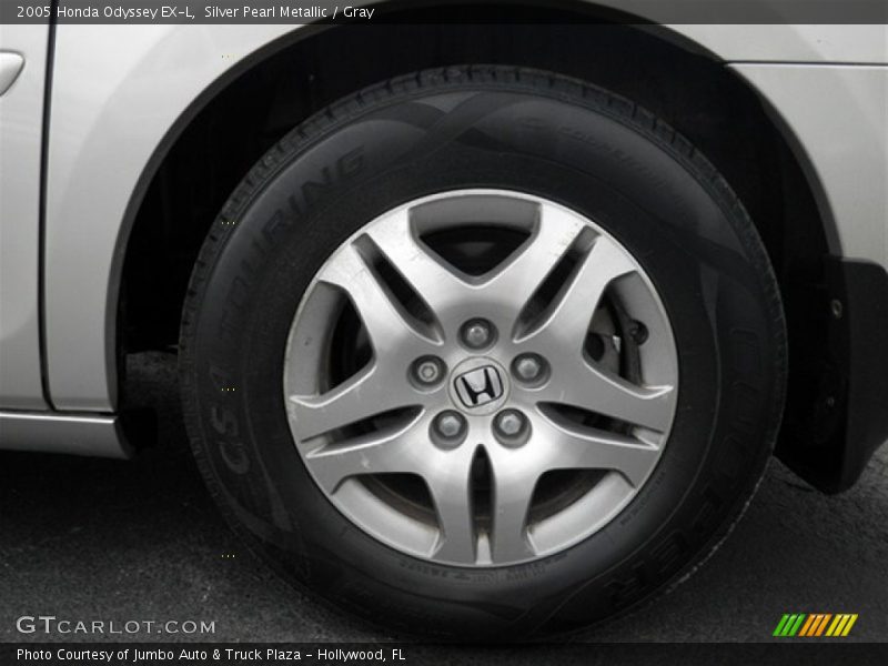 Silver Pearl Metallic / Gray 2005 Honda Odyssey EX-L