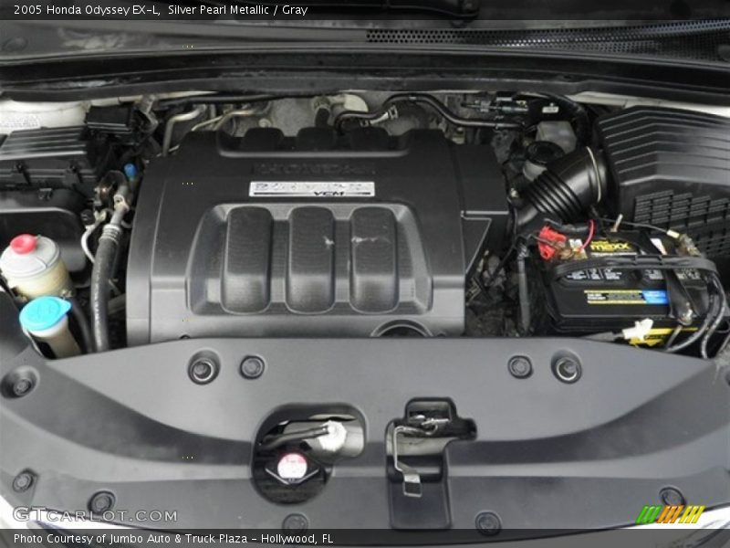 Silver Pearl Metallic / Gray 2005 Honda Odyssey EX-L