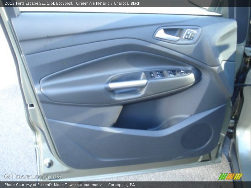 Ginger Ale Metallic / Charcoal Black 2013 Ford Escape SEL 1.6L EcoBoost