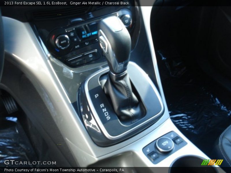 Ginger Ale Metallic / Charcoal Black 2013 Ford Escape SEL 1.6L EcoBoost