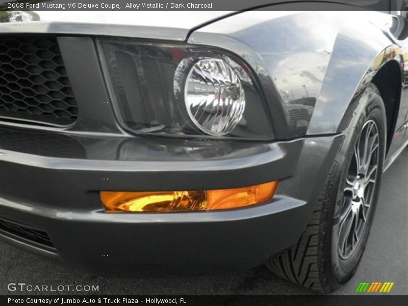 Alloy Metallic / Dark Charcoal 2008 Ford Mustang V6 Deluxe Coupe