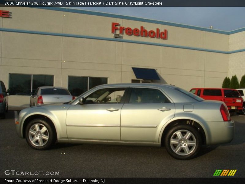 Satin Jade Pearlcoat / Dark Slate Gray/Light Graystone 2006 Chrysler 300 Touring AWD