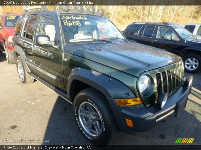 Jeep Green Metallic / Khaki 2006 Jeep Liberty Renegade 4x4
