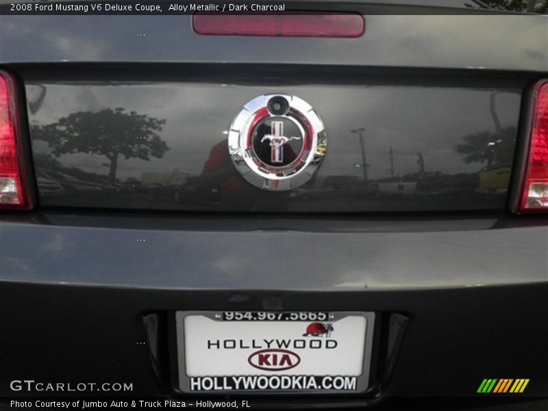 Alloy Metallic / Dark Charcoal 2008 Ford Mustang V6 Deluxe Coupe