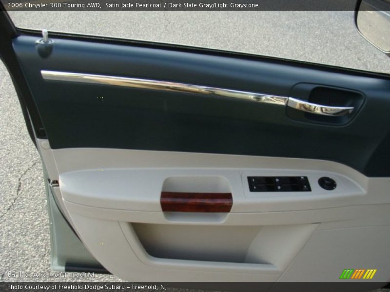 Satin Jade Pearlcoat / Dark Slate Gray/Light Graystone 2006 Chrysler 300 Touring AWD