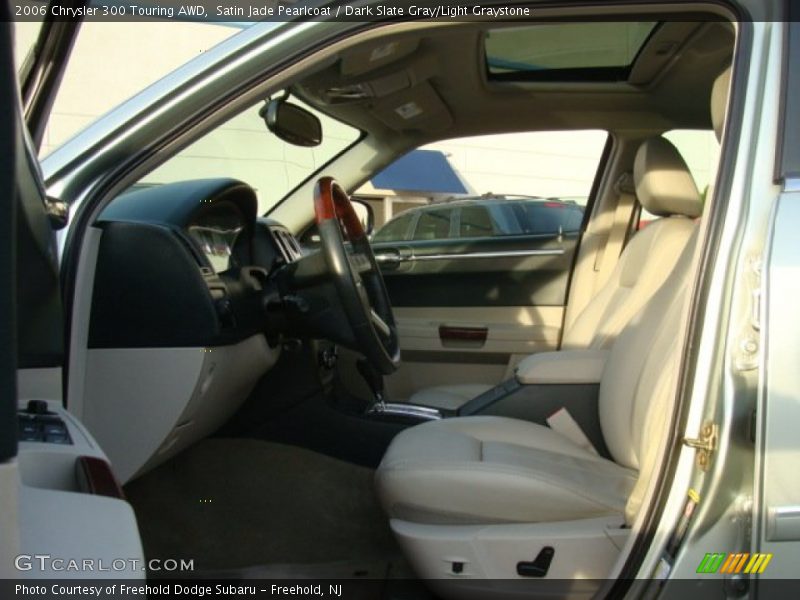 Satin Jade Pearlcoat / Dark Slate Gray/Light Graystone 2006 Chrysler 300 Touring AWD