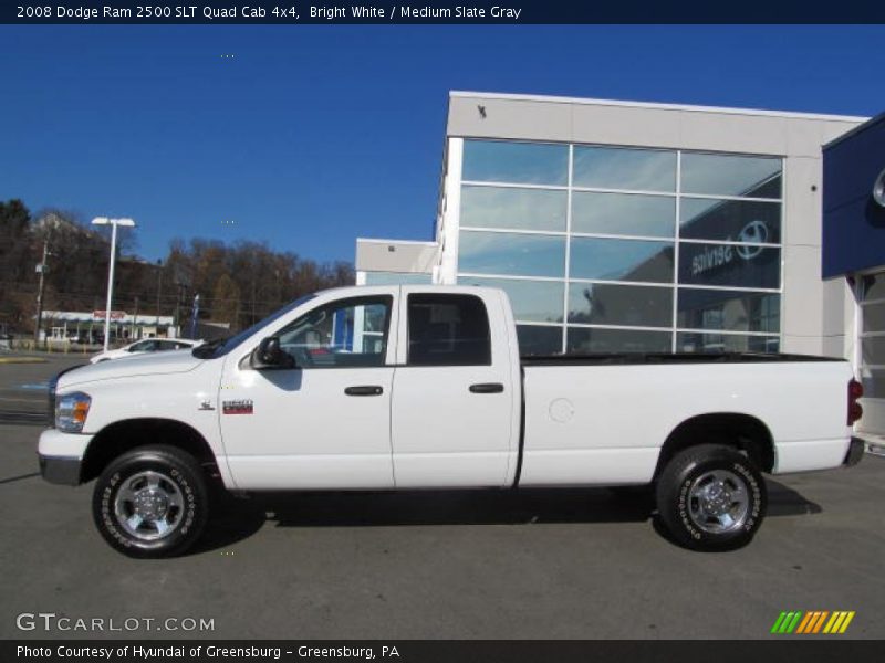  2008 Ram 2500 SLT Quad Cab 4x4 Bright White