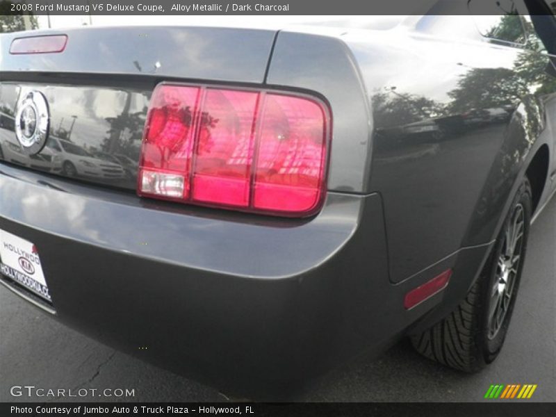 Alloy Metallic / Dark Charcoal 2008 Ford Mustang V6 Deluxe Coupe