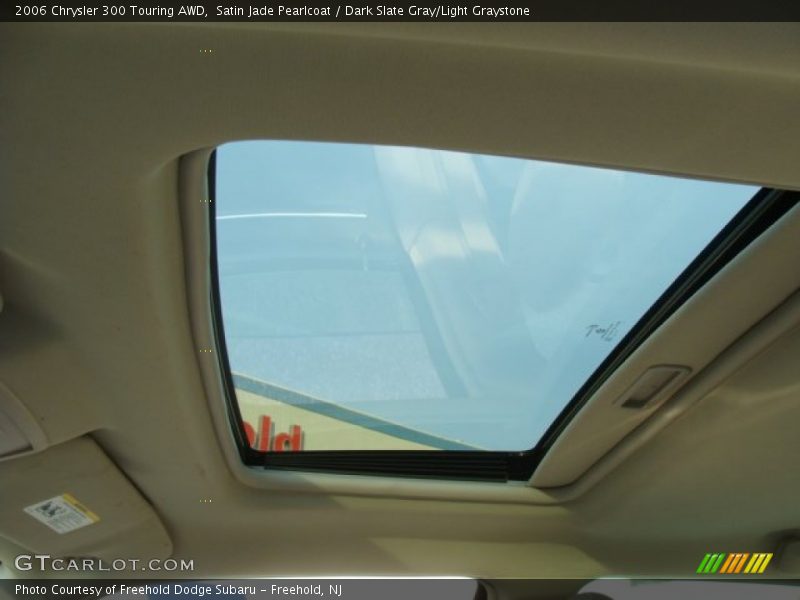 Satin Jade Pearlcoat / Dark Slate Gray/Light Graystone 2006 Chrysler 300 Touring AWD