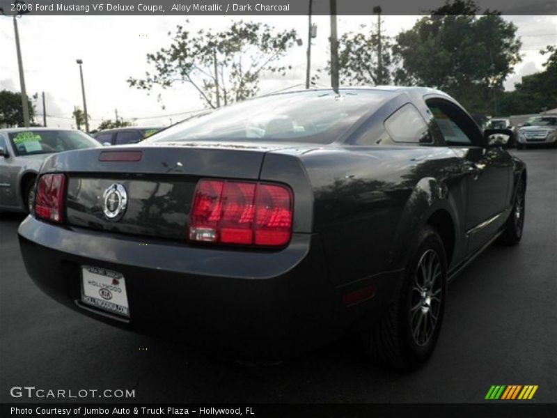 Alloy Metallic / Dark Charcoal 2008 Ford Mustang V6 Deluxe Coupe