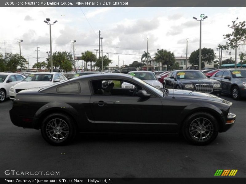 Alloy Metallic / Dark Charcoal 2008 Ford Mustang V6 Deluxe Coupe