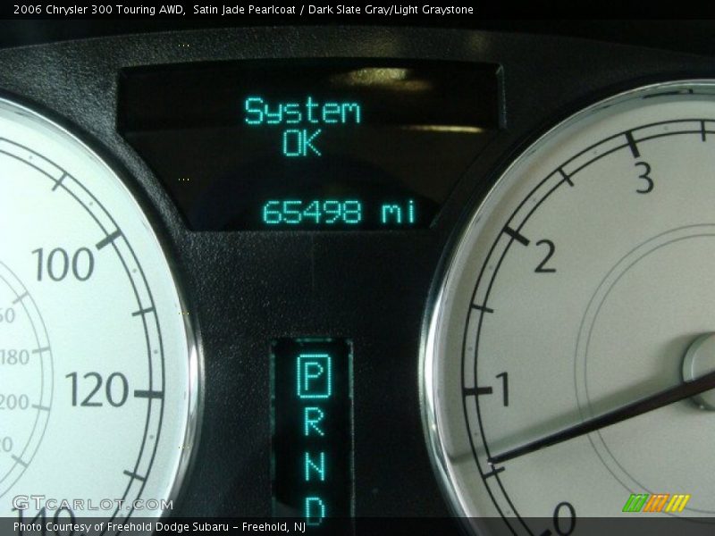 Satin Jade Pearlcoat / Dark Slate Gray/Light Graystone 2006 Chrysler 300 Touring AWD