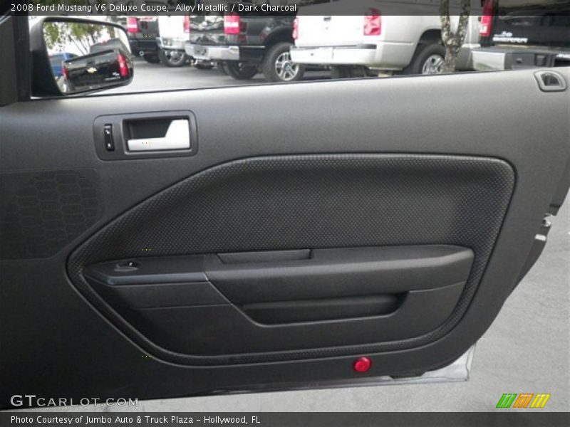 Alloy Metallic / Dark Charcoal 2008 Ford Mustang V6 Deluxe Coupe
