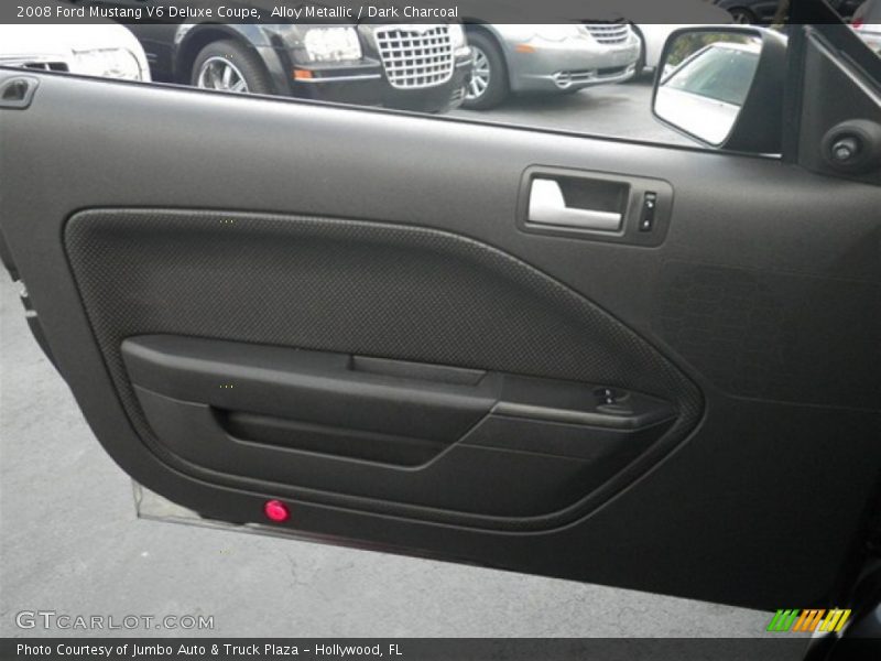 Alloy Metallic / Dark Charcoal 2008 Ford Mustang V6 Deluxe Coupe
