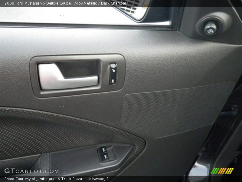 Alloy Metallic / Dark Charcoal 2008 Ford Mustang V6 Deluxe Coupe