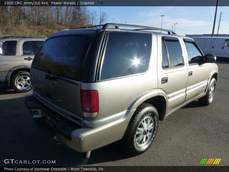 Pewter Metallic / Graphite 2000 GMC Jimmy SLE 4x4