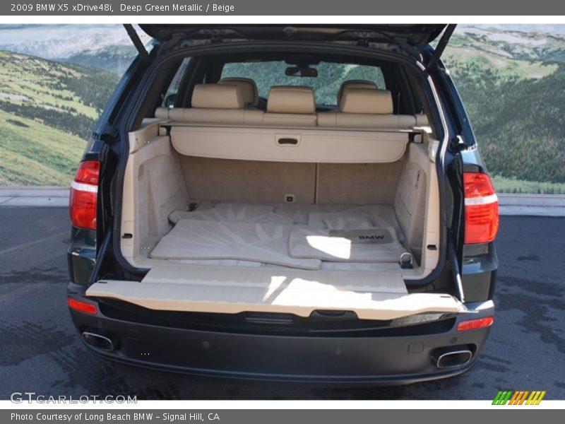 Deep Green Metallic / Beige 2009 BMW X5 xDrive48i