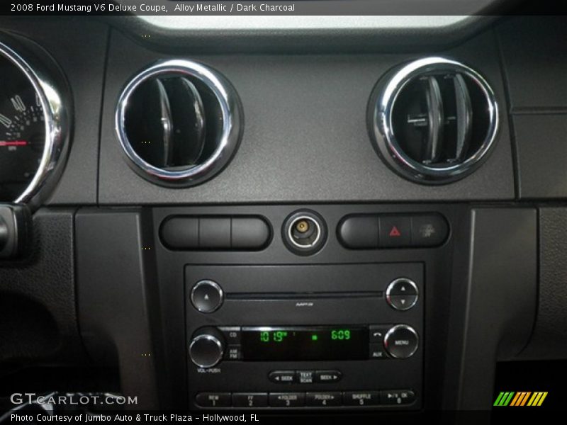 Alloy Metallic / Dark Charcoal 2008 Ford Mustang V6 Deluxe Coupe
