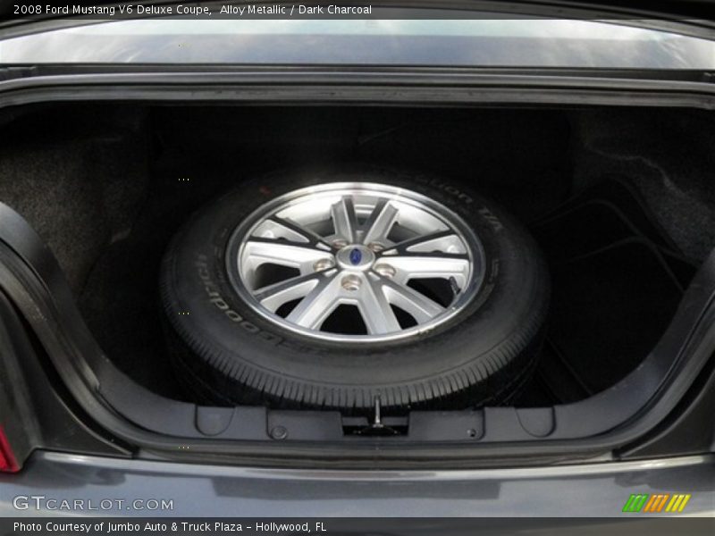 Alloy Metallic / Dark Charcoal 2008 Ford Mustang V6 Deluxe Coupe