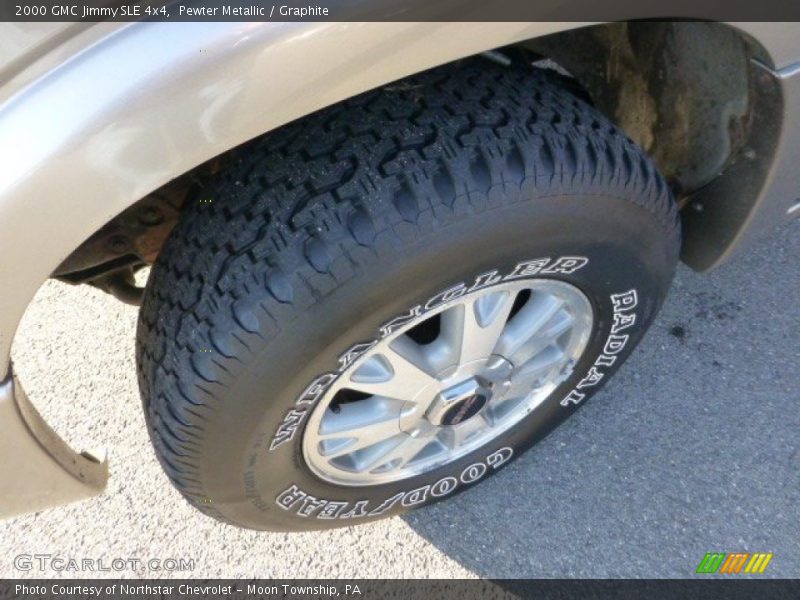 Pewter Metallic / Graphite 2000 GMC Jimmy SLE 4x4