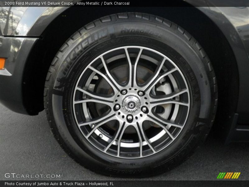 Alloy Metallic / Dark Charcoal 2008 Ford Mustang V6 Deluxe Coupe