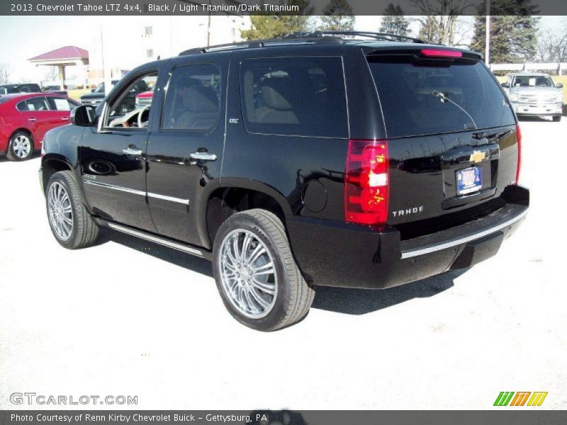 Black / Light Titanium/Dark Titanium 2013 Chevrolet Tahoe LTZ 4x4