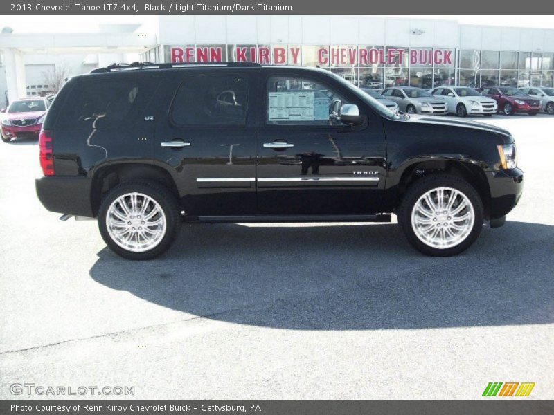 Black / Light Titanium/Dark Titanium 2013 Chevrolet Tahoe LTZ 4x4