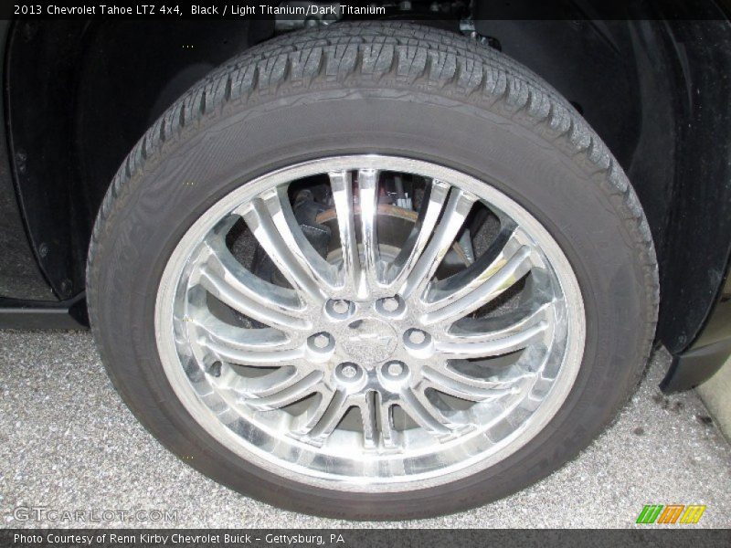Black / Light Titanium/Dark Titanium 2013 Chevrolet Tahoe LTZ 4x4