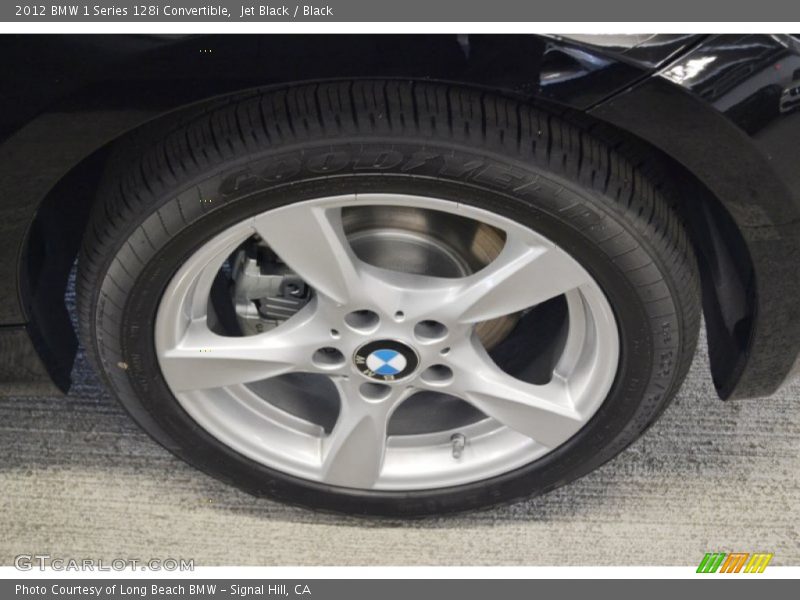 Jet Black / Black 2012 BMW 1 Series 128i Convertible
