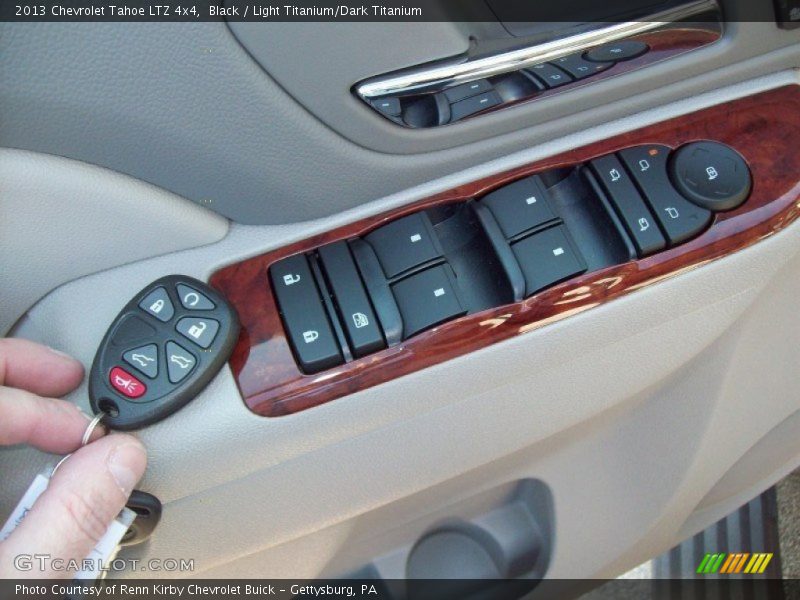 Black / Light Titanium/Dark Titanium 2013 Chevrolet Tahoe LTZ 4x4
