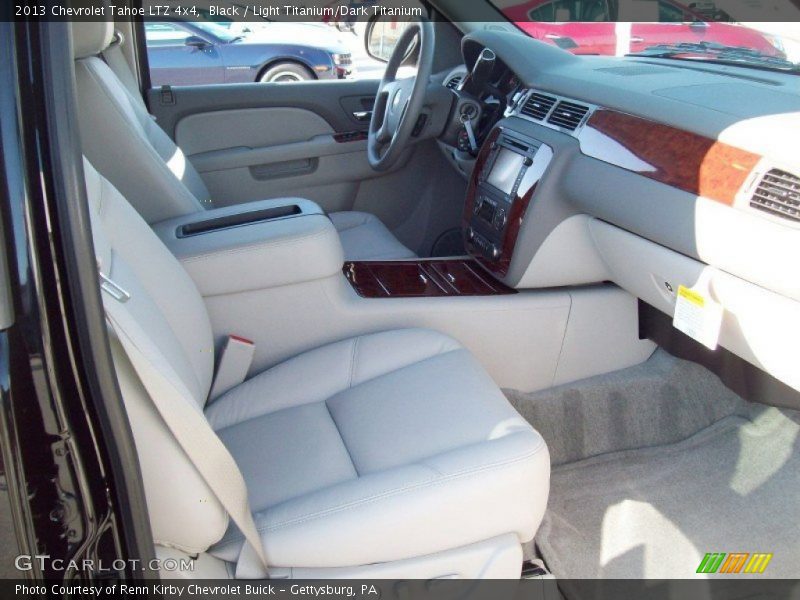 Black / Light Titanium/Dark Titanium 2013 Chevrolet Tahoe LTZ 4x4
