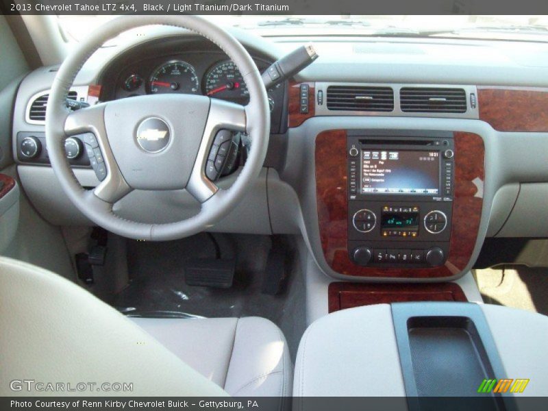 Black / Light Titanium/Dark Titanium 2013 Chevrolet Tahoe LTZ 4x4