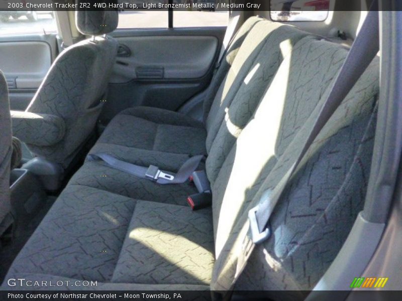 Light Bronzemist Metallic / Medium Gray 2003 Chevrolet Tracker ZR2 4WD Hard Top