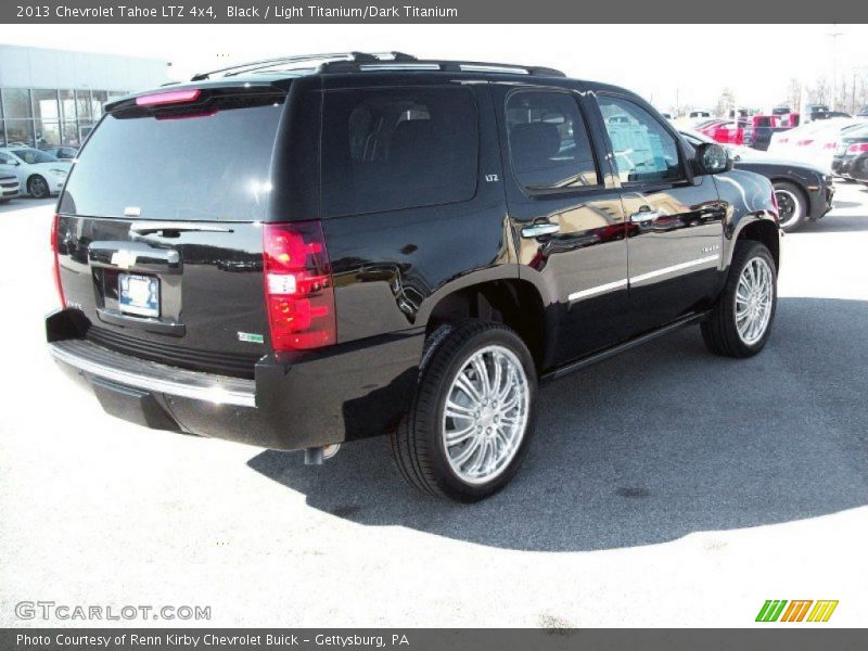 Black / Light Titanium/Dark Titanium 2013 Chevrolet Tahoe LTZ 4x4