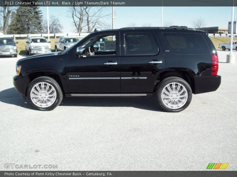 Black / Light Titanium/Dark Titanium 2013 Chevrolet Tahoe LTZ 4x4