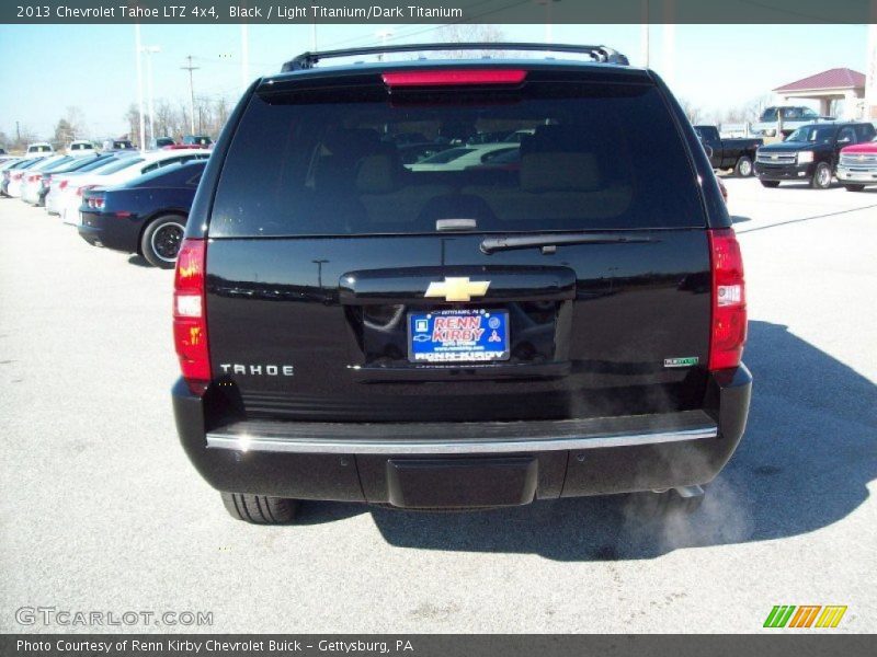 Black / Light Titanium/Dark Titanium 2013 Chevrolet Tahoe LTZ 4x4