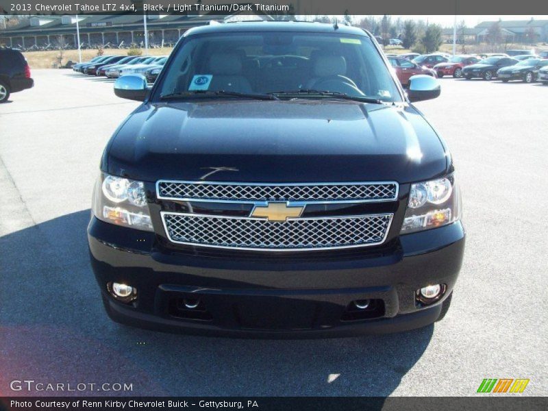 Black / Light Titanium/Dark Titanium 2013 Chevrolet Tahoe LTZ 4x4