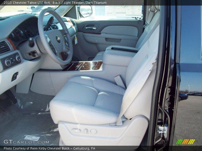 Black / Light Titanium/Dark Titanium 2013 Chevrolet Tahoe LTZ 4x4
