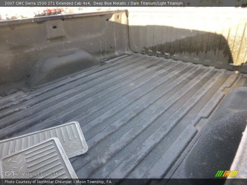 Deep Blue Metallic / Dark Titanium/Light Titanium 2007 GMC Sierra 1500 Z71 Extended Cab 4x4