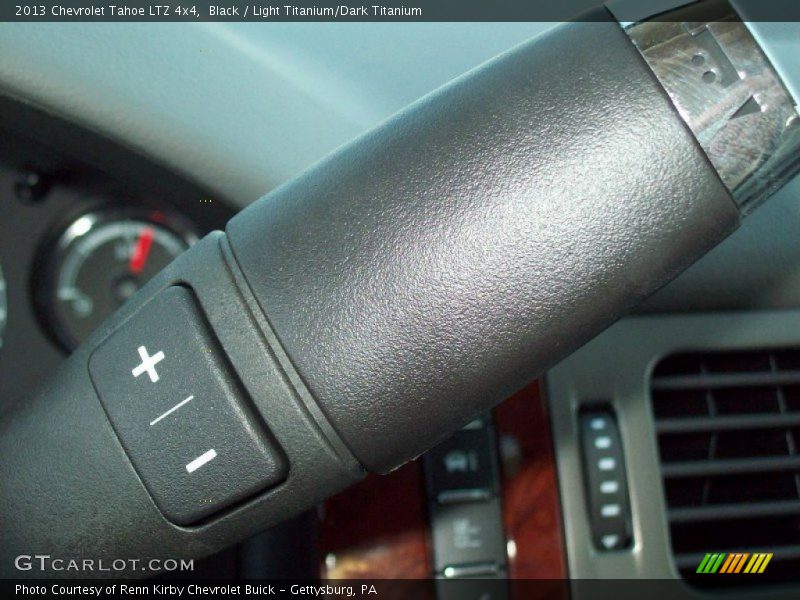 Black / Light Titanium/Dark Titanium 2013 Chevrolet Tahoe LTZ 4x4
