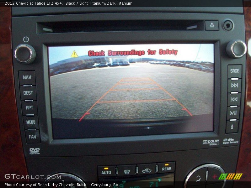 Black / Light Titanium/Dark Titanium 2013 Chevrolet Tahoe LTZ 4x4