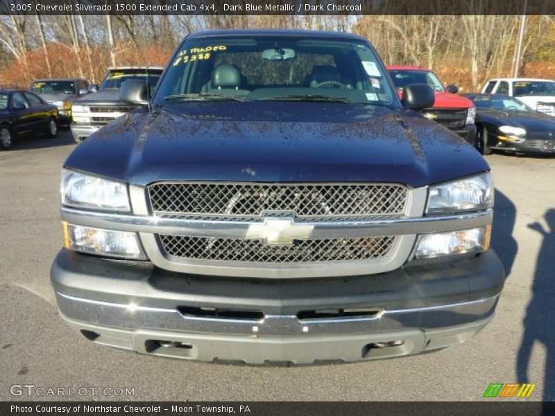 Dark Blue Metallic / Dark Charcoal 2005 Chevrolet Silverado 1500 Extended Cab 4x4