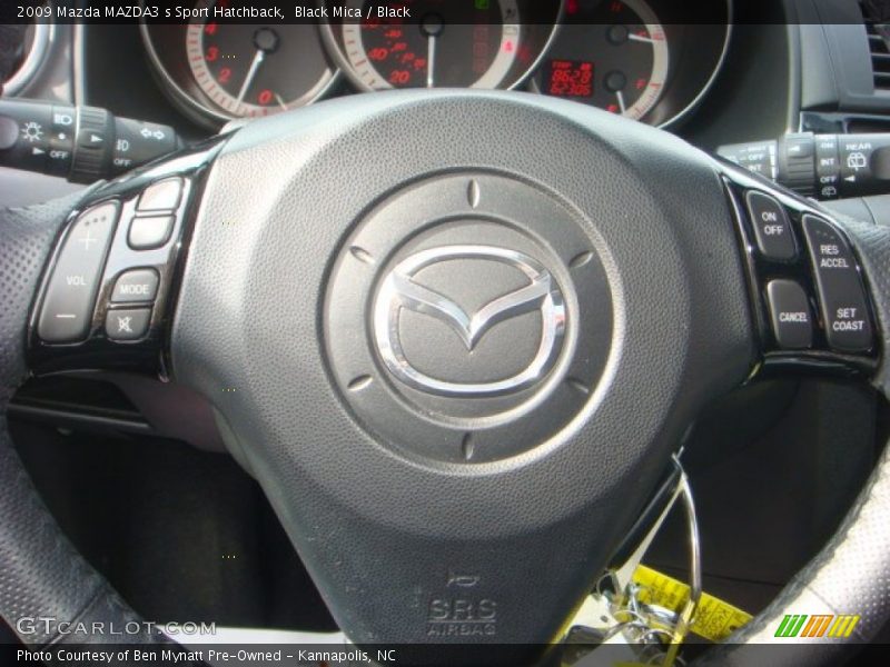 Black Mica / Black 2009 Mazda MAZDA3 s Sport Hatchback