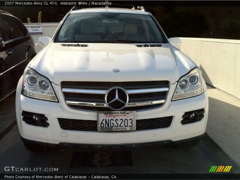 Alabaster White / Macadamia 2007 Mercedes-Benz GL 450
