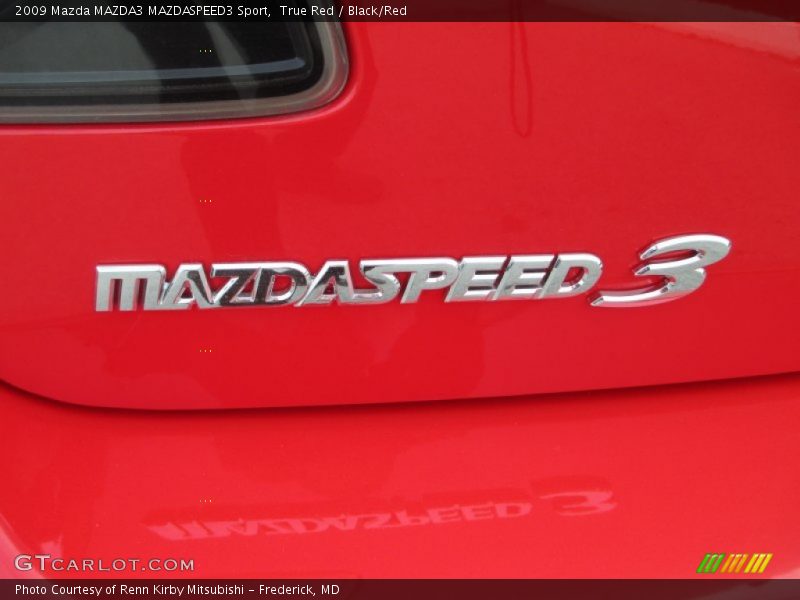  2009 MAZDA3 MAZDASPEED3 Sport Logo