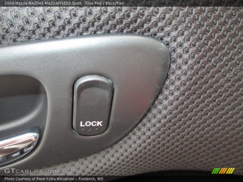 Controls of 2009 MAZDA3 MAZDASPEED3 Sport